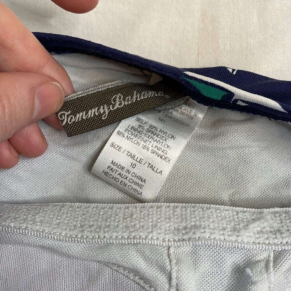 Tommy Bahama sailboat one piece swim bikini - Picture 4 of 6